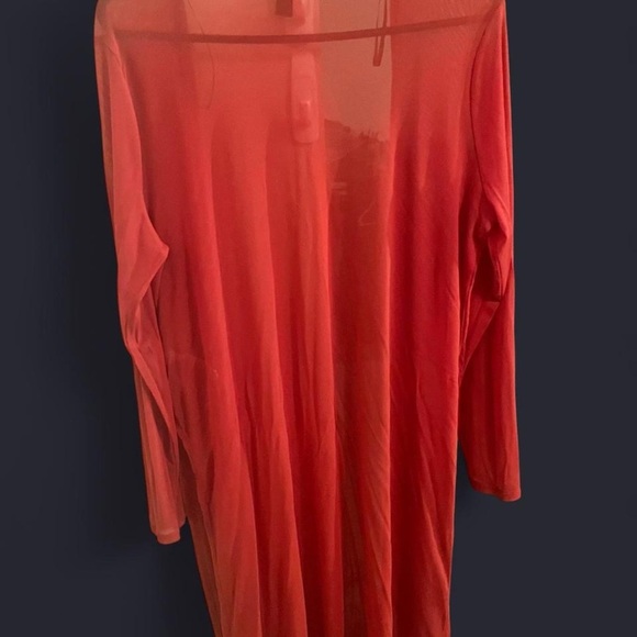 Forever 21 Vibrant Red Mesh Top - Picture 3 of 3